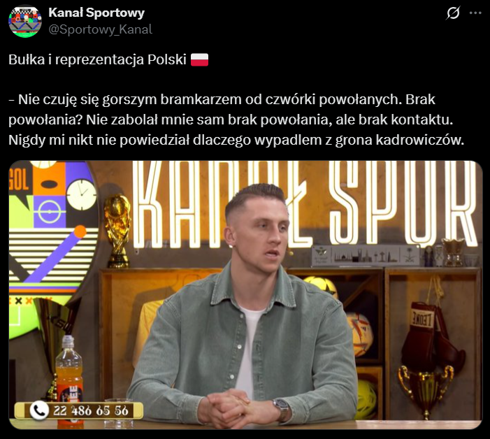 Marcin Bułka nt. GRY W REPREZENTACJI POLSKI!